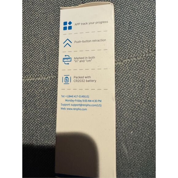 Renpho smart body tape measure Bluetooth app new in box - Picture 7 of 9